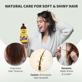 Rey Naturals Castor Sesame Oil - Massage Therapy